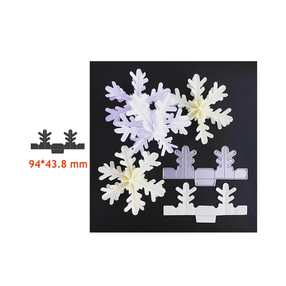 Fresh Snow Folded Shape Metal Cutting Mould Decoration Mould Cutting Die DIY Scrapbooking Paper Card 
Fresh Snow Folded Shape Metal Cutting Mould Decoration Mould Cutting Die DIY Scrapbooking Paper Card
