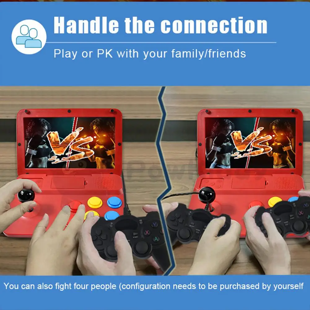 10 Inch Video Game Console Joystick Arcade Nostalgic Game Console RK3326 Quad-core 1.3GHZ Built-in 5000 Classic Games
10 Inch Video Game Console Joystick Arcade Nostalgic Game Console RK3326 Quad-core 1.3GHZ Built-in 5000 Classic Games