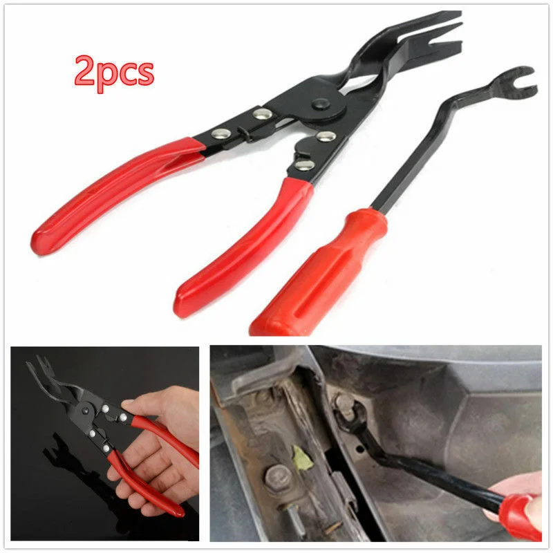 Repair Car Door Panel Pliers Trim Tool 21.6cm/ 8.5" (Upholstery Remover Tool) Puller
Repair Car Door Panel Pliers Trim Tool 21.6cm/ 8.5" (Upholstery Remover Tool) Puller
