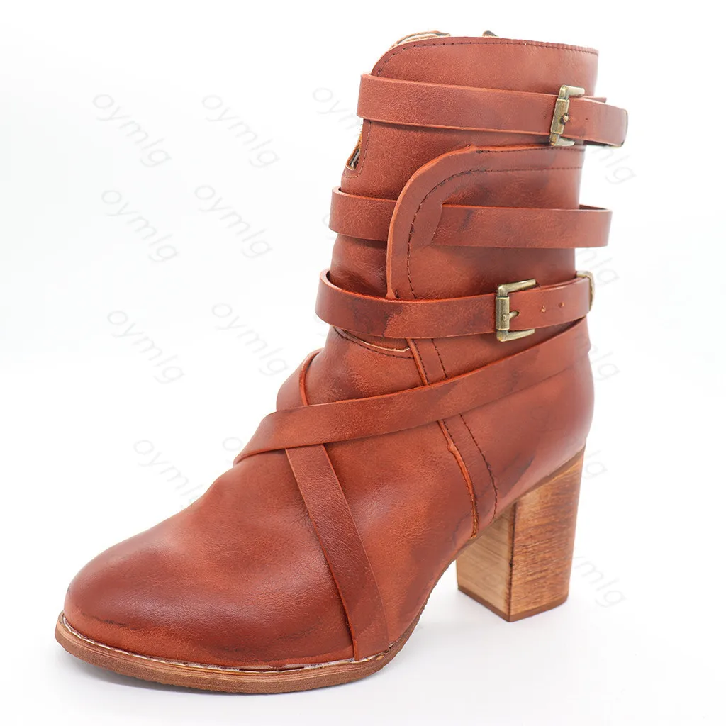 2019 Boots Women Retro Style Shoes For Rome Boots Shoes Woman Medium Tube Cross Bandage Botas Mujer Female Ankle Boots
2019 Boots Women Retro Style Shoes For Rome Boots Shoes Woman Medium Tube Cross Bandage Botas Mujer Female Ankle Boots