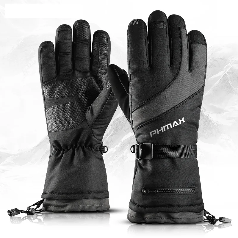 Winter Ski Gloves Men Women Thermal Fleece Snowboard Gloves Touchscreen Waterproof Warm Gloves For Skiing Skating Riding
Winter Ski Gloves Men Women Thermal Fleece Snowboard Gloves Touchscreen Waterproof Warm Gloves For Skiing Skating Riding