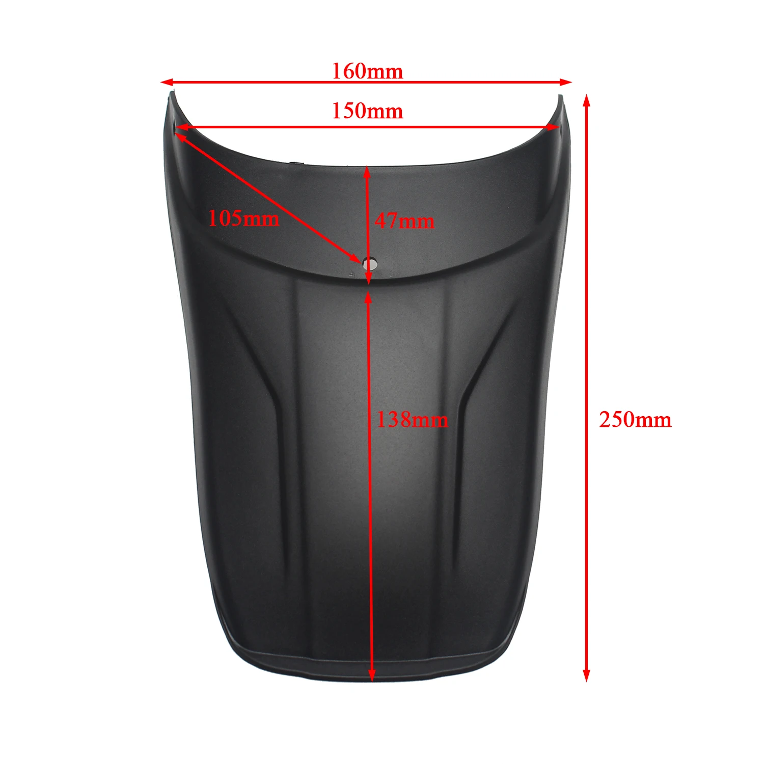 Front Fender Splash Guard Extender Mudguard Extension for HONDA CB500X/CB500F 2013-2018
Front Fender Splash Guard Extender Mudguard Extension for HONDA CB500X/CB500F 2013-2018