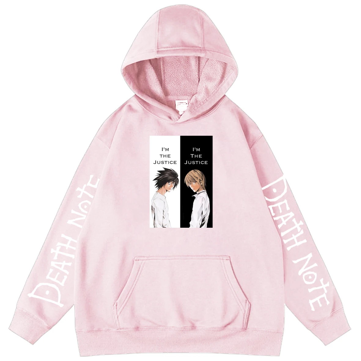 Death Note Anime Cool Men's Sweatshirts Hooded Fleece Oversized Hoodie Male 2021 Hot Sale Cartoon Character Letter Manga Tops
Death Note Anime Cool Men's Sweatshirts Hooded Fleece Oversized Hoodie Male 2021 Hot Sale Cartoon Character Letter Manga Tops
