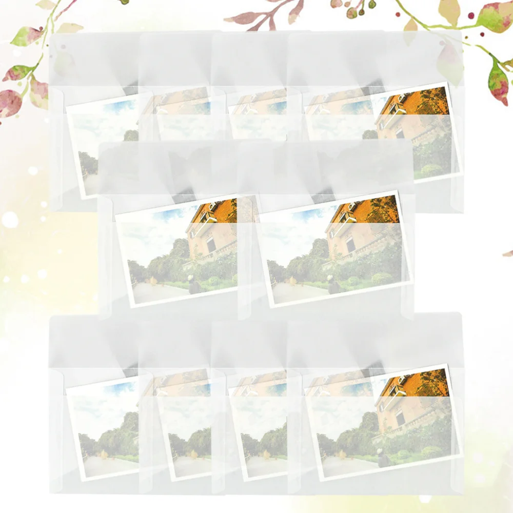 20Pcs Translucent Bronzing Blank Paper Envelopes Paper Container Invitations Envelope for Writing Letters Without Card(White)
20Pcs Translucent Bronzing Blank Paper Envelopes Paper Container Invitations Envelope for Writing Letters Without Card(White)