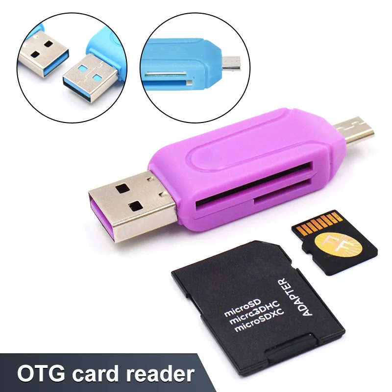 

Устройство для чтения SD-карт USB 3 в 1 USB 2,0 TF/Mirco SD смарт-кардридер Micro USB OTG флэш-накопитель кардридер адаптер