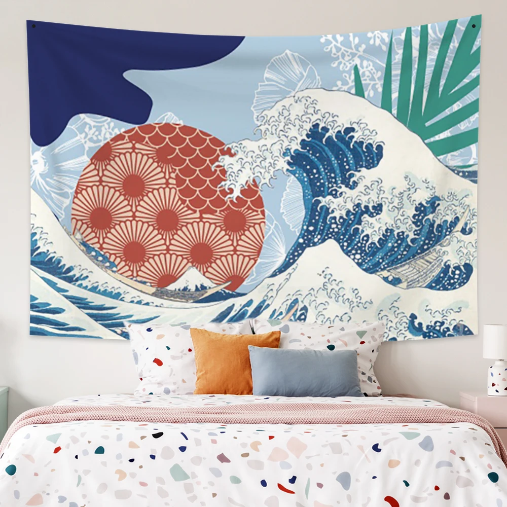 Japanese Style Tapestry Printed Polyester Tapestry Picnic Blanket Decor Wall Hangings Home Decor for Living Room Bedroom Dorm
Japanese Style Tapestry Printed Polyester Tapestry Picnic Blanket Decor Wall Hangings Home Decor for Living Room Bedroom Dorm
