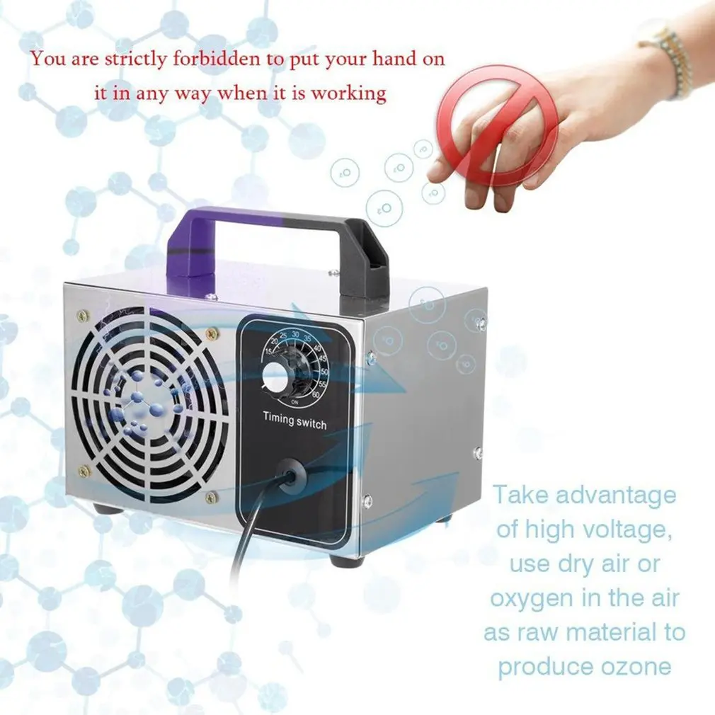 10G Household Air Purification Ozone Generator Formaldehyde Removal Deodorization Sterilization Ozone Machine
10G Household Air Purification Ozone Generator Formaldehyde Removal Deodorization Sterilization Ozone Machine