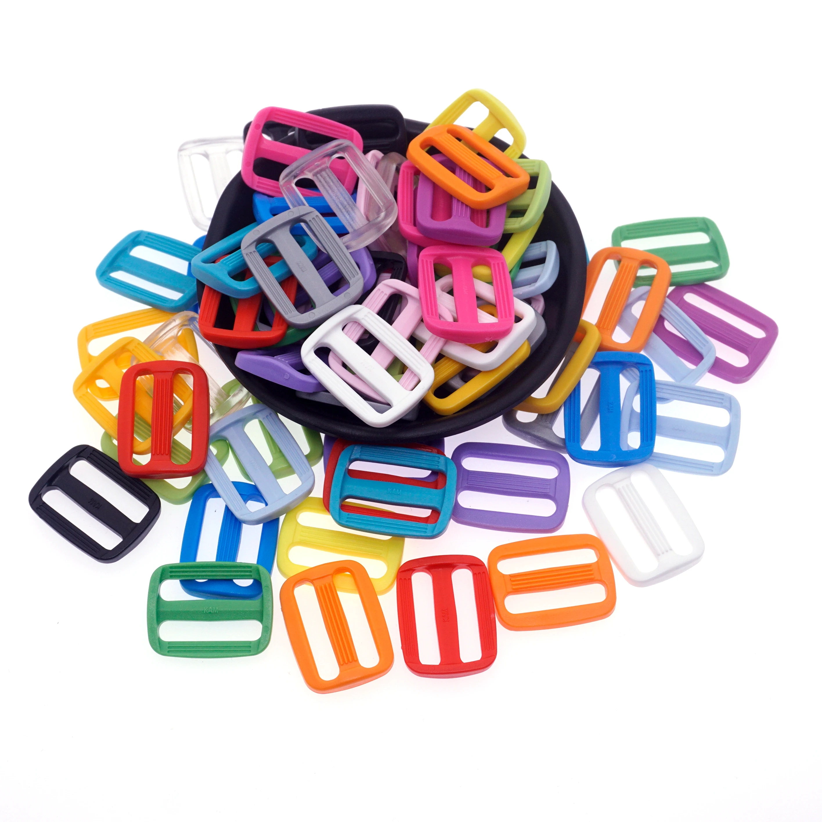 SUTOYUEN 50pcs 25mm Colorful Plastic Tri-Glides Slider Adjustable Buckles For Backpacks Handbags Straps Pets Collar DIY Accessoy
SUTOYUEN 50pcs 25mm Colorful Plastic Tri-Glides Slider Adjustable Buckles For Backpacks Handbags Straps Pets Collar DIY Accessoy