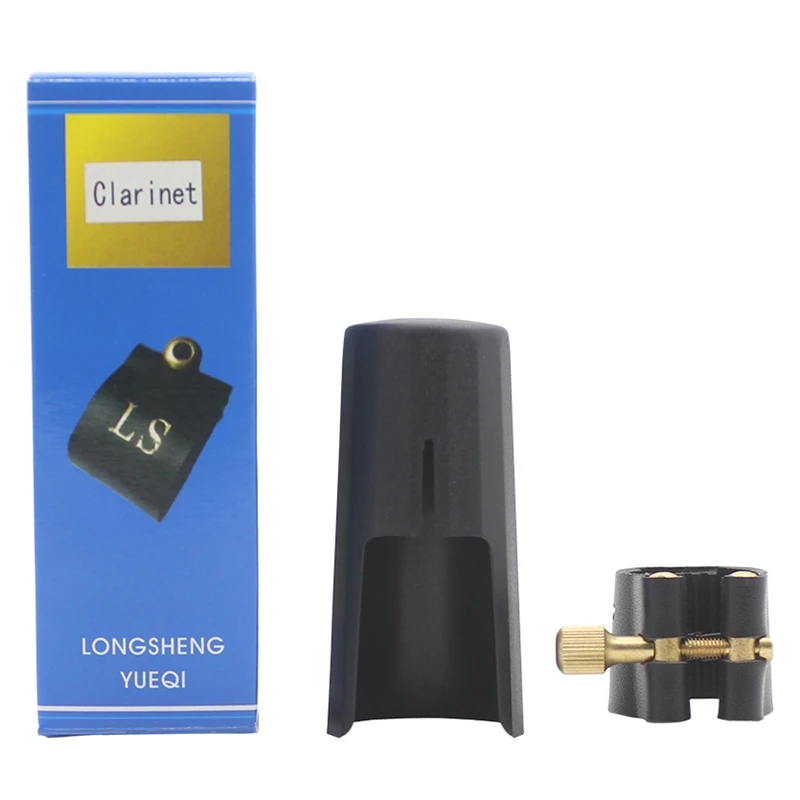 Bb Clarinet Leather Ligature Fastener with Plastic Cap for Sax Mouthpiece Woodwind Parts Accessories(Retail Package)
Bb Clarinet Leather Ligature Fastener with Plastic Cap for Sax Mouthpiece Woodwind Parts Accessories(Retail Package)