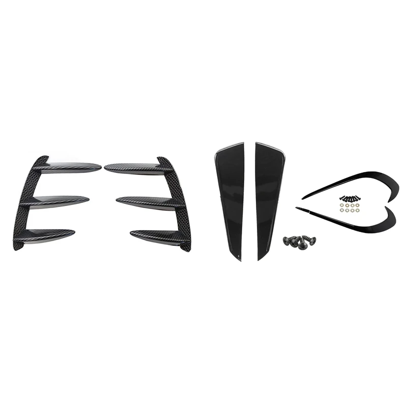 4x Front Bumper Side Splitter Spoiler for Benz W176 A180 A45 2016-2018 & 2x Rear Bumper Lip Spoiler Canards Vents
4x Front Bumper Side Splitter Spoiler for Benz W176 A180 A45 2016-2018 & 2x Rear Bumper Lip Spoiler Canards Vents