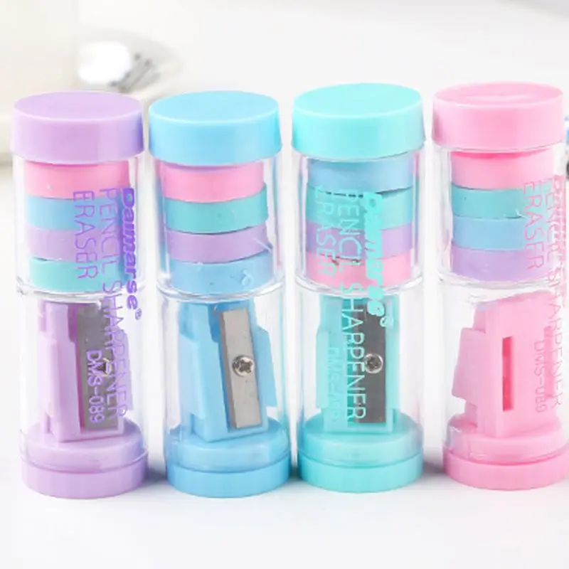 YYDS Candy Color Pencil Sharpener With Erasers Kawaii Pencil Sharpener For Girls Gifts School Supplies
YYDS Candy Color Pencil Sharpener With Erasers Kawaii Pencil Sharpener For Girls Gifts School Supplies