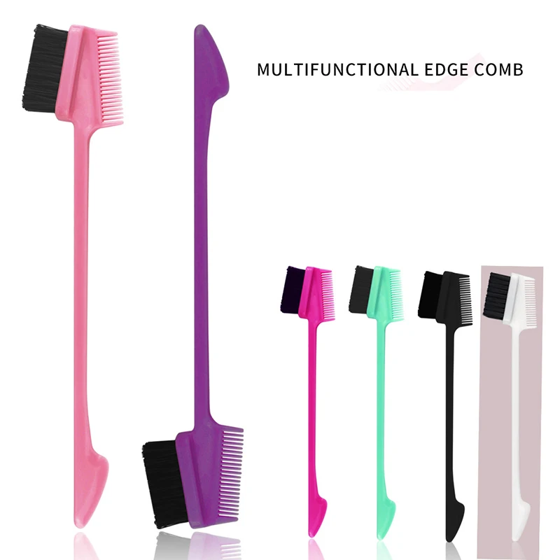 Hot Sale Professional Double Hair Edge Control Brush Private Label Custom Women Eyebrow Brush
Hot Sale Professional Double Hair Edge Control Brush Private Label Custom Women Eyebrow Brush