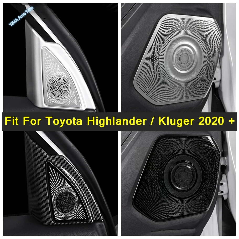 Car Window A Pillar Post / Side Door Stereo Speaker Tweeter Cover Trim For Toyota Highlander / Kluger 2020 - 2022 Interior Refit
Car Window A Pillar Post / Side Door Stereo Speaker Tweeter Cover Trim For Toyota Highlander / Kluger 2020 - 2022 Interior Refit