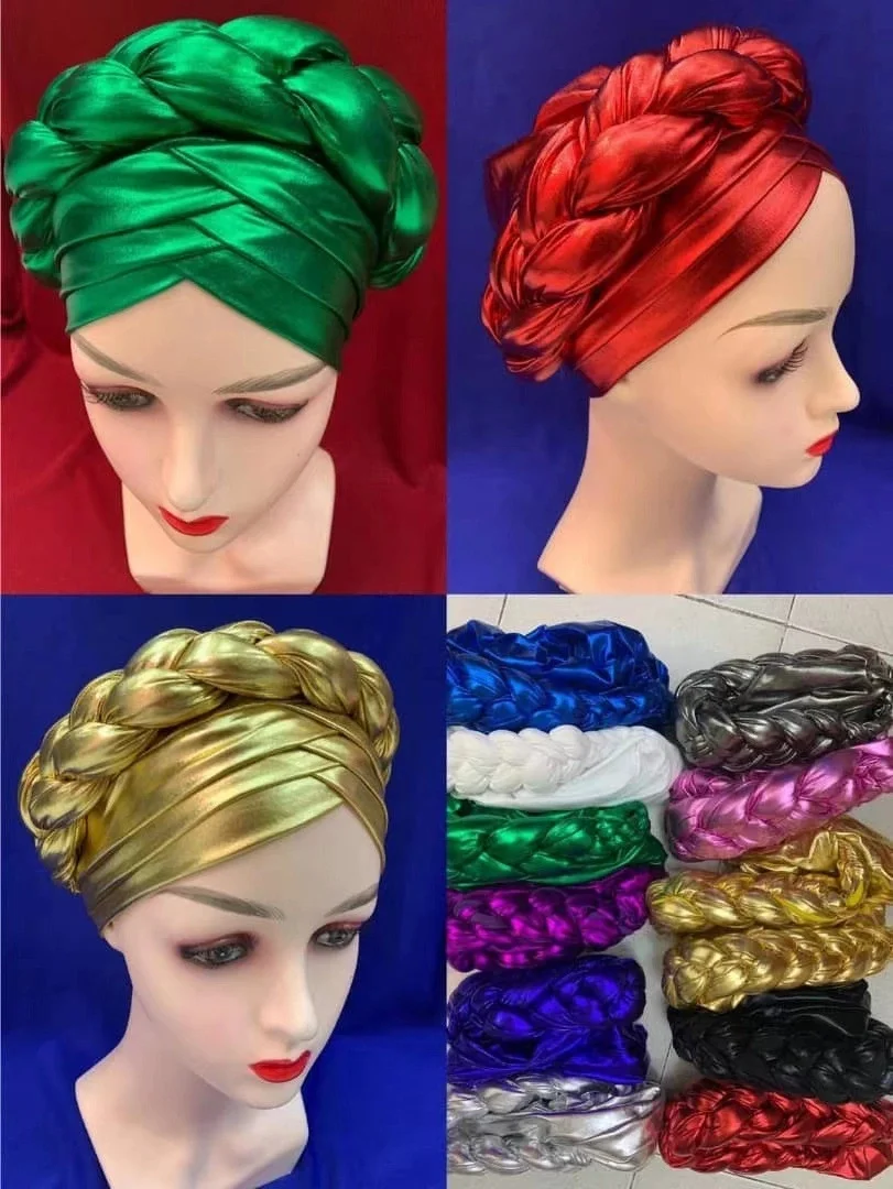 2021 Already Handmade african Cap latest aso oke auto gele headtie Nigerian Wedding Gele women braid turbans Ladies head wraps
2021 Already Handmade african Cap latest aso oke auto gele headtie Nigerian Wedding Gele women braid turbans Ladies head wraps