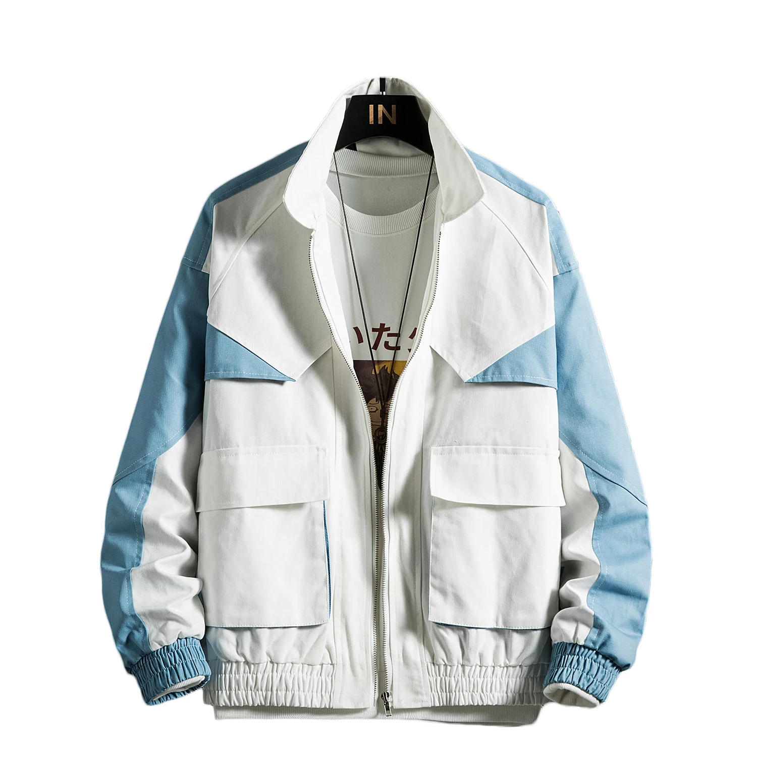 Men Harajuku Patchwork Jackets Coats 2021 Autumn Korean Streetwear Vintage Windbreaker Hip Hop Men Bomber Jackets Clothing
Men Harajuku Patchwork Jackets Coats 2021 Autumn Korean Streetwear Vintage Windbreaker Hip Hop Men Bomber Jackets Clothing