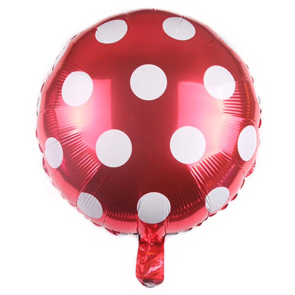 18inch Round Wave Dot Foil Balloon Helium Air Ball Baby Shower Ballon Birthday Decorations Wedding Anniversaire Party Supplies
18inch Round Wave Dot Foil Balloon Helium Air Ball Baby Shower Ballon Birthday Decorations Wedding Anniversaire Party Supplies