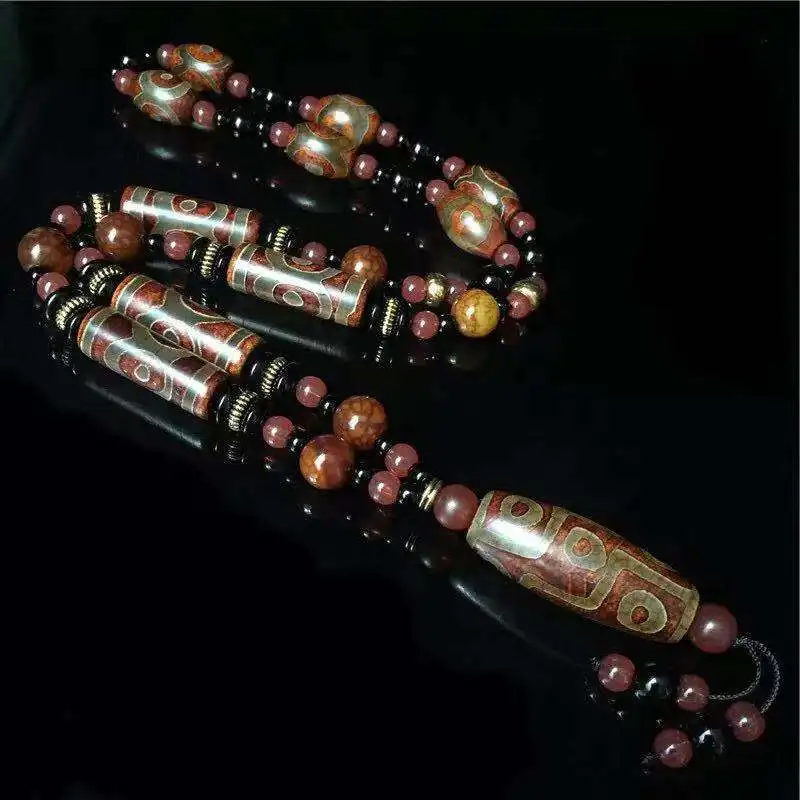 Ретро 9-глазый натуральный Тибетский Агат Dzi, бусины DIY, ювелирные изделия, каменные бусины, антикварный Агат, нефритовый кулон для женщин и м...
Ретро 9-глазый натуральный Тибетский Агат Dzi, бусины DIY, ювелирные изделия, каменные бусины, антикварный Агат, нефритовый кулон для женщин и м...