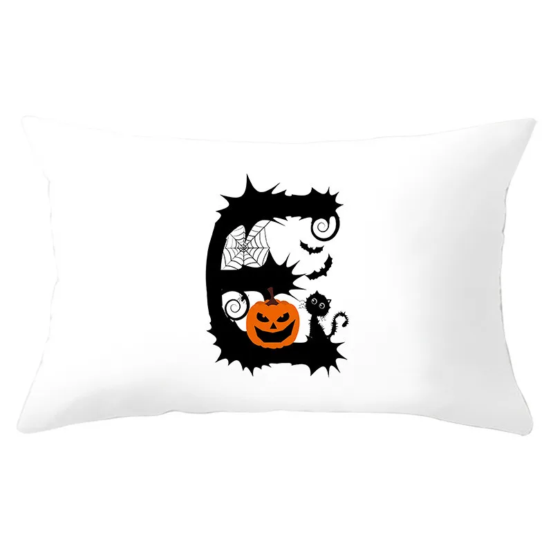 Halloween Lettered Series Decoration Waist Pillowcase Simple Style Print Living Room Cushion Cover Home Sofa Decor Pillow Case
Halloween Lettered Series Decoration Waist Pillowcase Simple Style Print Living Room Cushion Cover Home Sofa Decor Pillow Case