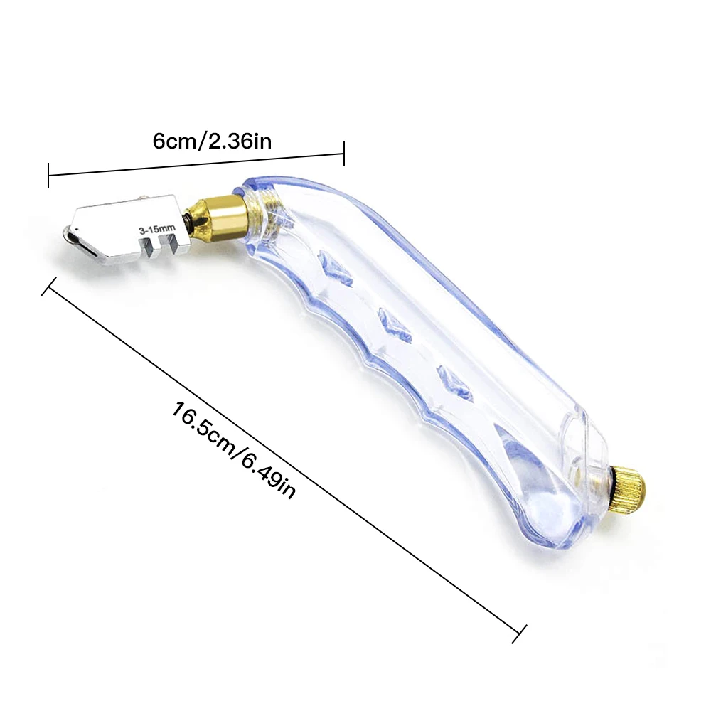 Professional Glass Cutter For Glass Tile Cutting Manual Tile Tungsten Carbide Stained Cutting Tool Pistol Type OiledGlass Cutter 
Professional Glass Cutter For Glass Tile Cutting Manual Tile Tungsten Carbide Stained Cutting Tool Pistol Type OiledGlass Cutter