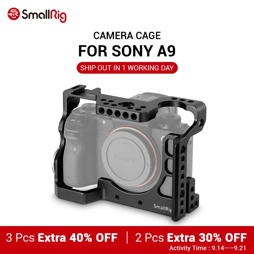 Клетка SmallRig A9 для камеры Sony светильник Кая с направляющими Nato 2013|cages for|cage sonycage camera