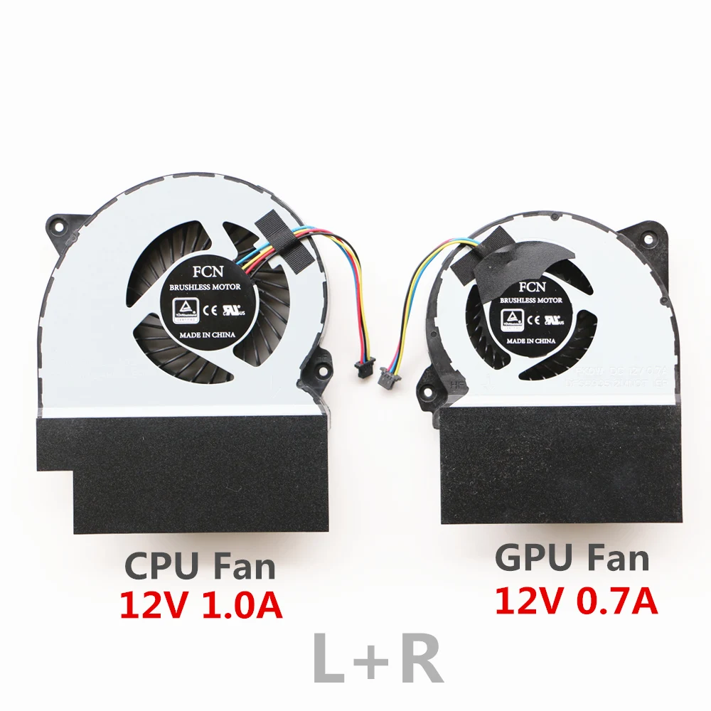 Кулер для ноутбука asus S7Z / S7ZC rog gl702zc вентилятор охлаждения процессора RX580|Кулеры и