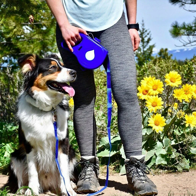 Multifunction Small Pet Dog Leash Rope For Big Dog With Built-in Water Bottle Bowl Waste Bag Dispenser Pet Accessories
Multifunction Small Pet Dog Leash Rope For Big Dog With Built-in Water Bottle Bowl Waste Bag Dispenser Pet Accessories