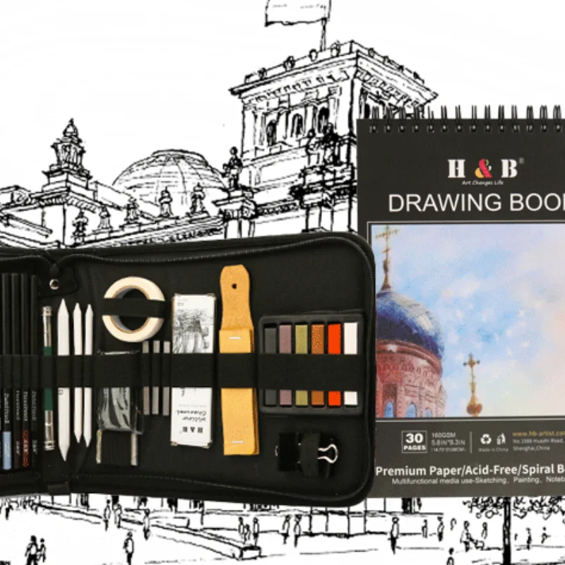 50 упаковок эскизного угля для учащихся начальной школы, набор резиновых коробок, Защита окружающей среды
50 упаковок эскизного угля для учащихся начальной школы, набор резиновых коробок, Защита окружающей среды