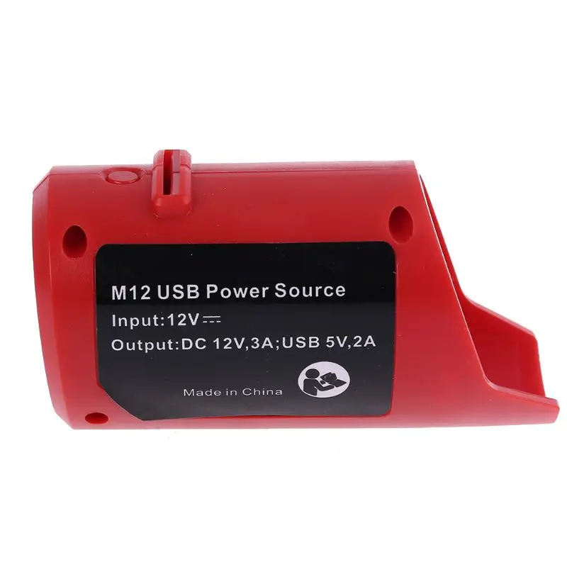 Замена USB DC12V M12 зарядное устройство для Milwaukee 49 24 2310 48 59 1201 литиевая батарея