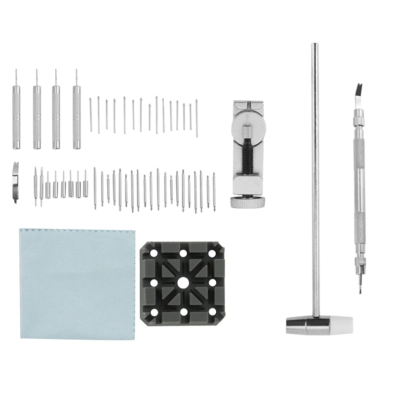 Strap Link Pin Removal Repair Tool, 24-In-1 Kit with 6 Additional Replacement Heads,20 Slotted Pins, Spring Bar Tool Set
Strap Link Pin Removal Repair Tool, 24-In-1 Kit with 6 Additional Replacement Heads,20 Slotted Pins, Spring Bar Tool Set