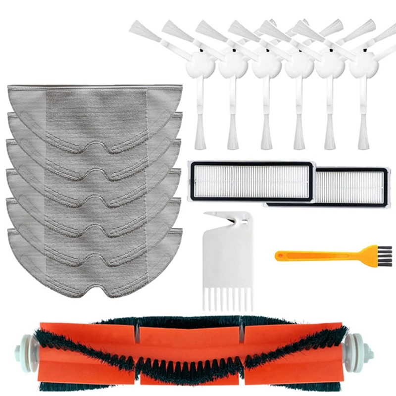 17PCS Main Brush Cover Box Side Brush Filters Mop Cloth for Xiaomi Mijia 1C STYTJ01ZHM Robot Vacuum Cleaner Accessories
17PCS Main Brush Cover Box Side Brush Filters Mop Cloth for Xiaomi Mijia 1C STYTJ01ZHM Robot Vacuum Cleaner Accessories