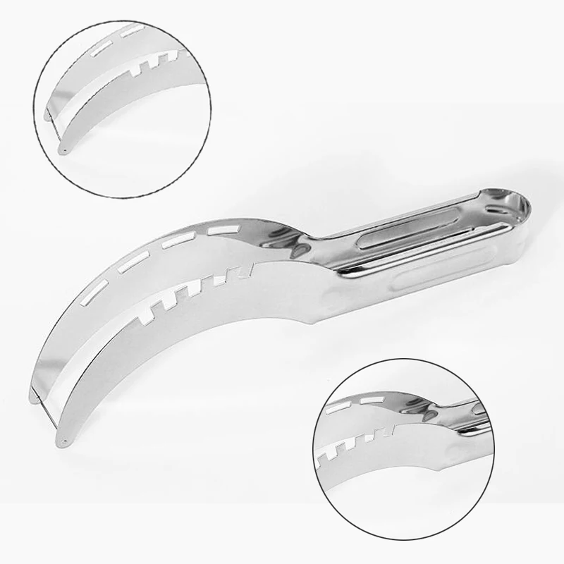 20.8*2.6*2.8CM Stainless Steel Watermelon Slicer Cutter Knife Corer Summer Fruit Vegetable Tools Kitchen Gadgets Accessories
20.8*2.6*2.8CM Stainless Steel Watermelon Slicer Cutter Knife Corer Summer Fruit Vegetable Tools Kitchen Gadgets Accessories