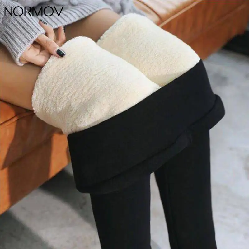 NORMOV Winter Women Pants High Waist Plus Velvet Skinny Pencil Pants Slim Thick Warm Elastic Casual Solid Harem Trousers Women
NORMOV Winter Women Pants High Waist Plus Velvet Skinny Pencil Pants Slim Thick Warm Elastic Casual Solid Harem Trousers Women