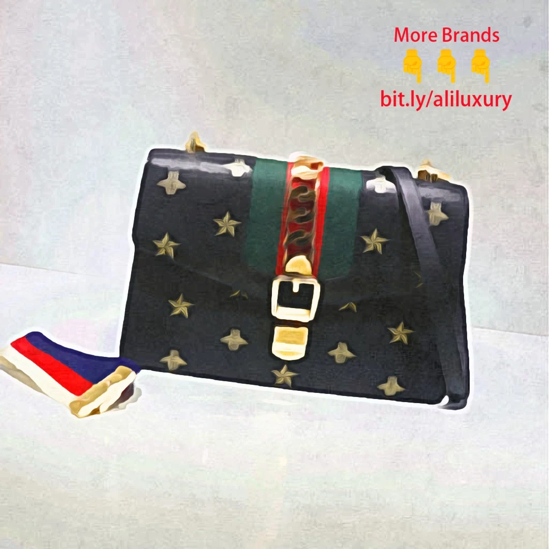 Fahion Women Luxury Brand Sylvie Star Small Shoulder Bag Top Quality Ladies Designer Crossbody Bags 524405
Fahion Women Luxury Brand Sylvie Star Small Shoulder Bag Top Quality Ladies Designer Crossbody Bags 524405