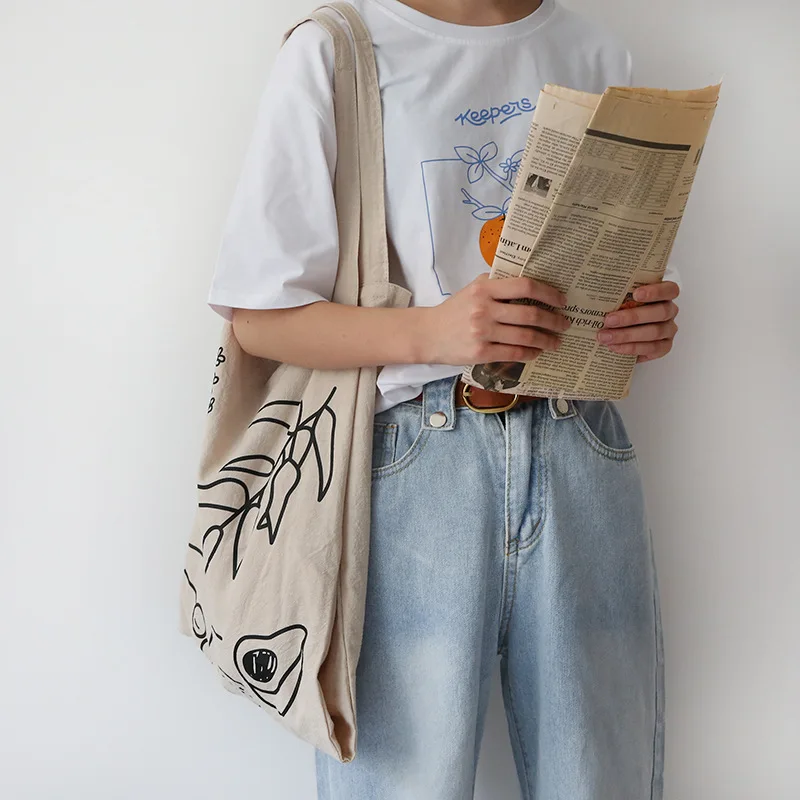 Large Capacity Women Canvas Bag 2021 New All-match Printed Shoulder Bag Messenger Bag Student Daily Shopping Handbag School Bag
Large Capacity Women Canvas Bag 2021 New All-match Printed Shoulder Bag Messenger Bag Student Daily Shopping Handbag School Bag