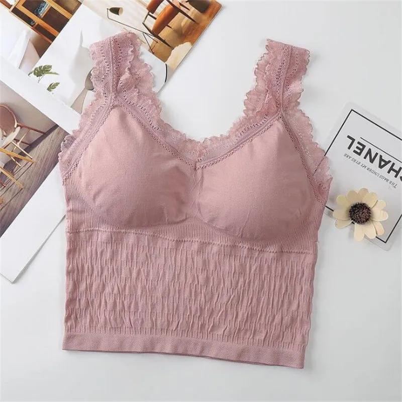 1PC Sexy Women Push Up Lace Tube Tops Bra 2020 Fashion Seamless Padded Bras Adjusted Straps Brassiere
1PC Sexy Women Push Up Lace Tube Tops Bra 2020 Fashion Seamless Padded Bras Adjusted Straps Brassiere
