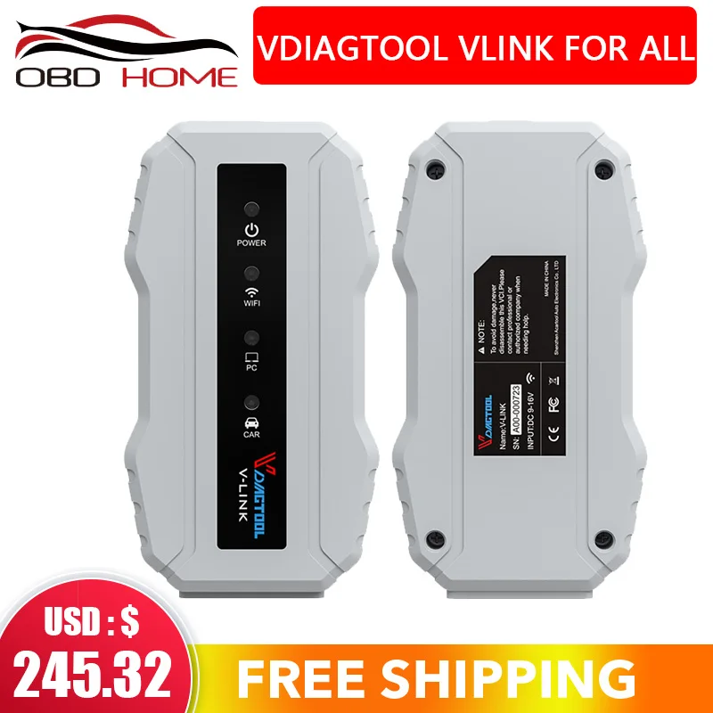Новинка, диагностический инструмент для грузовика VDIAGTOOL, версия с Wi-Fi, лучше, чем оригинальная модель 125032, USB-соединение со всеми устанавлива... 
Новинка, диагностический инструмент для грузовика VDIAGTOOL, версия с Wi-Fi, лучше, чем оригинальная модель 125032, USB-соединение со всеми устанавлива...