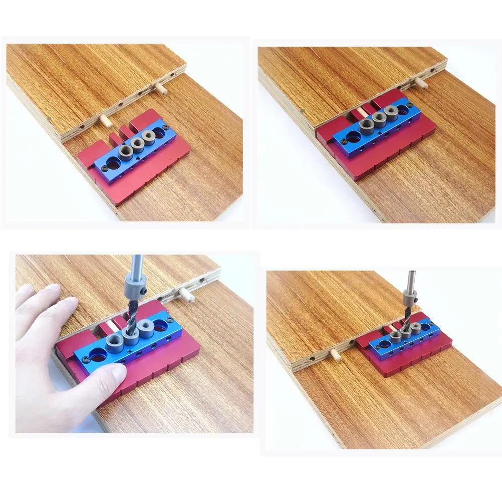 Woodworking Splicing Board Hole Opener Locator W/ Drills Tenon Hole Punchers Positioning Dowelling Jig Woodworking DIY Tools
Woodworking Splicing Board Hole Opener Locator W/ Drills Tenon Hole Punchers Positioning Dowelling Jig Woodworking DIY Tools
