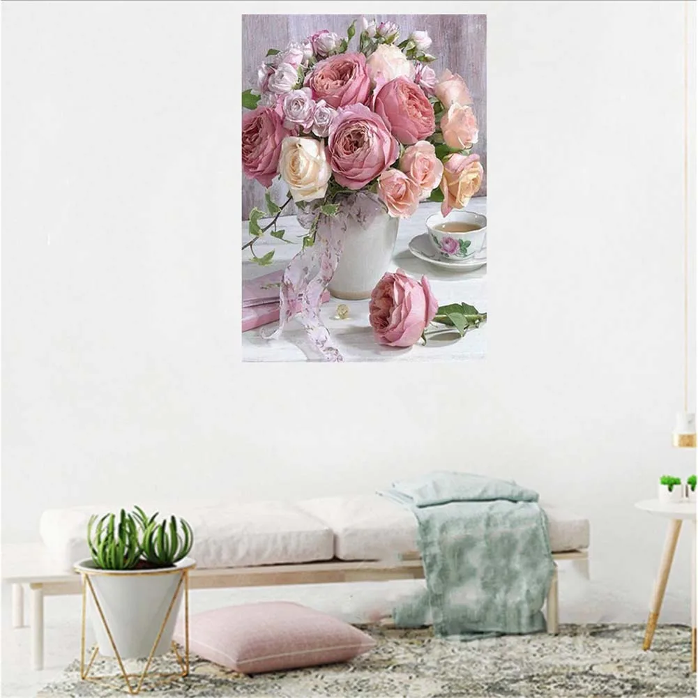 Creative 5D DIY Vase Design Full Drill Handmade Diamond Painting Embroidery Cross Stitch Craft Kit Living Room Decor for Kids
Creative 5D DIY Vase Design Full Drill Handmade Diamond Painting Embroidery Cross Stitch Craft Kit Living Room Decor for Kids