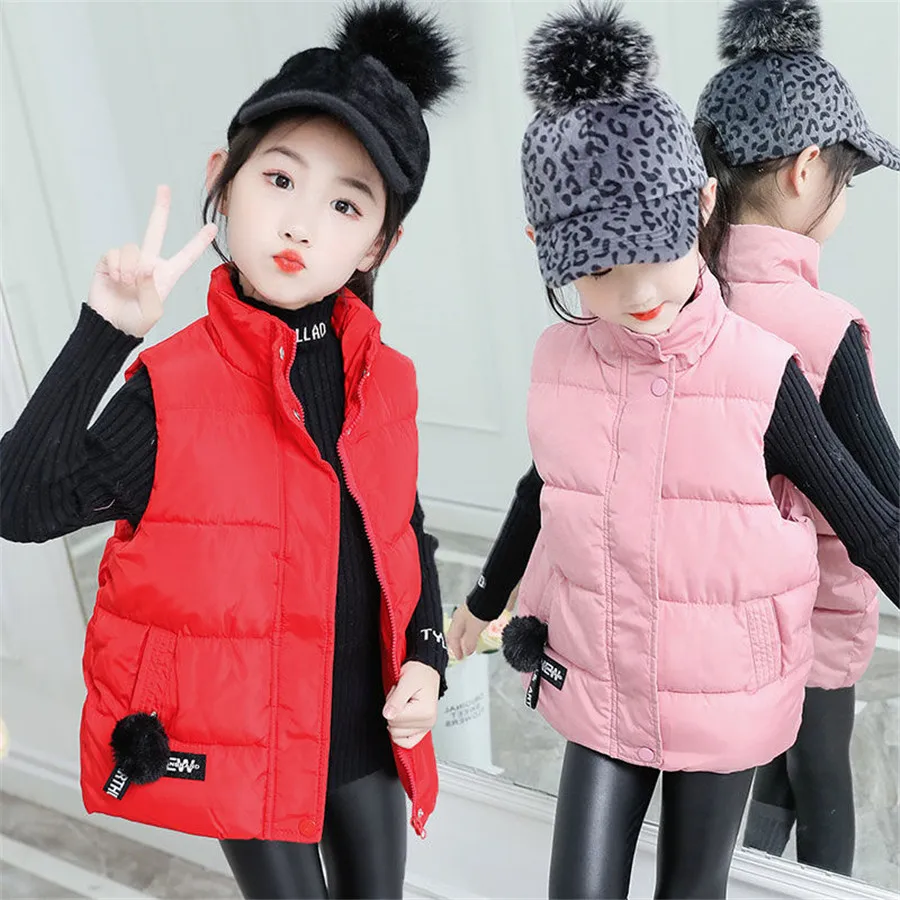 Kids vest 2021 Girls boys fashion warm Outerwear Autumn Winter Children Down Cotton Vest Boys Girls Hooded Waistcoat
Kids vest 2021 Girls boys fashion warm Outerwear Autumn Winter Children Down Cotton Vest Boys Girls Hooded Waistcoat
