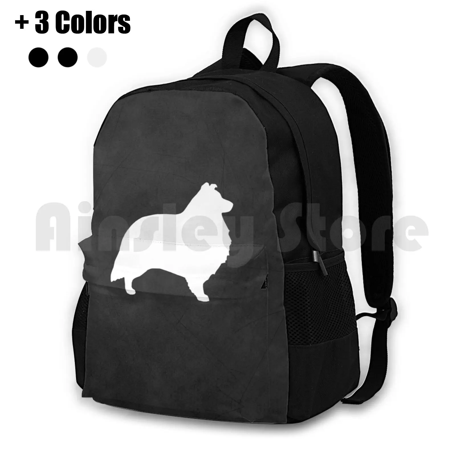 Shetland Sheepdog Silhouette ( S ) Outdoor Hiking Backpack Waterproof Camping Travel Shetland Sheepdog Sheltie Dog Pets Animals 
Shetland Sheepdog Silhouette ( S ) Outdoor Hiking Backpack Waterproof Camping Travel Shetland Sheepdog Sheltie Dog Pets Animals
