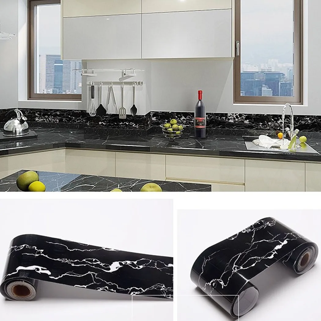 5m Self-Adhesive Baseboard Wall Sticker Marble Skirting Line PVC Waterproof Waist Line For Bathroom Kitchen Floor Tile
5m Self-Adhesive Baseboard Wall Sticker Marble Skirting Line PVC Waterproof Waist Line For Bathroom Kitchen Floor Tile