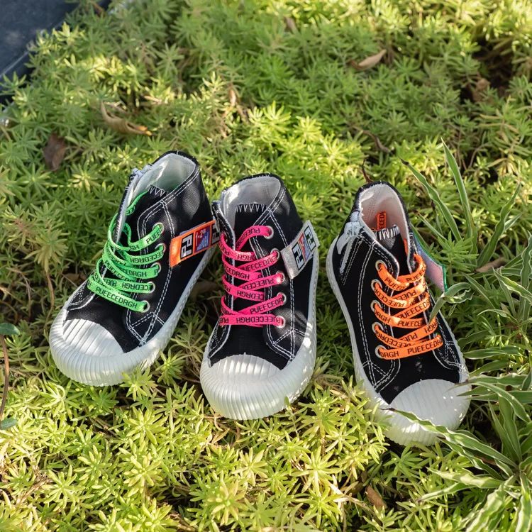 Spring 2021 New Toddler Boys and Girls Canvas Shoes Soft Sole Breathable Children Shoes Casual Side Zipper Kids Shoes
Spring 2021 New Toddler Boys and Girls Canvas Shoes Soft Sole Breathable Children Shoes Casual Side Zipper Kids Shoes