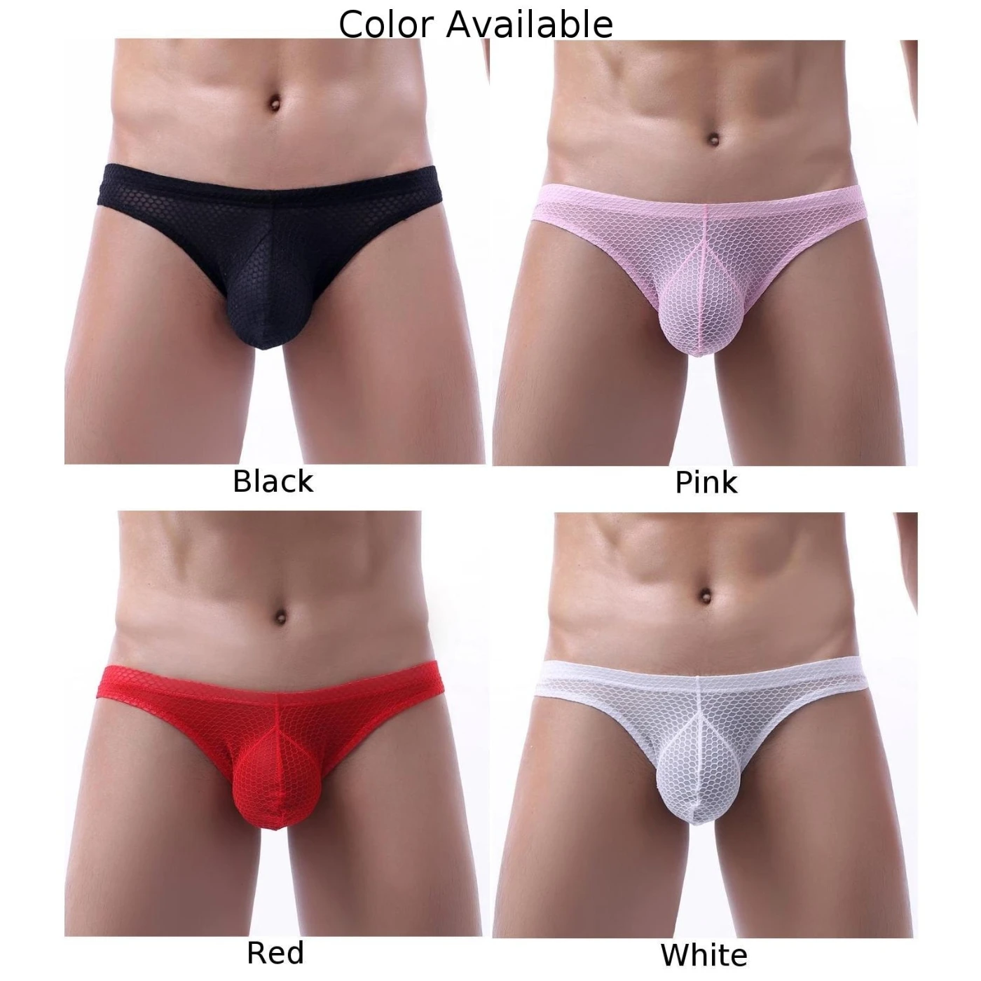 Sexy Mens Underpant U Convex Bulge Pouch Underwear Mesh Fishnet See-through Underpant Hipless Briefs Erotic Temptation Thong NEW
Sexy Mens Underpant U Convex Bulge Pouch Underwear Mesh Fishnet See-through Underpant Hipless Briefs Erotic Temptation Thong NEW