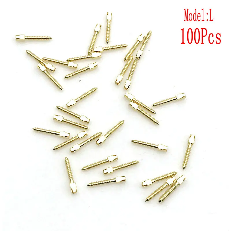 100Pcs Conical Nordin Dental material Dental Gold Plated Tapered Conical Screw Posts Kits L model
100Pcs Conical Nordin Dental material Dental Gold Plated Tapered Conical Screw Posts Kits L model