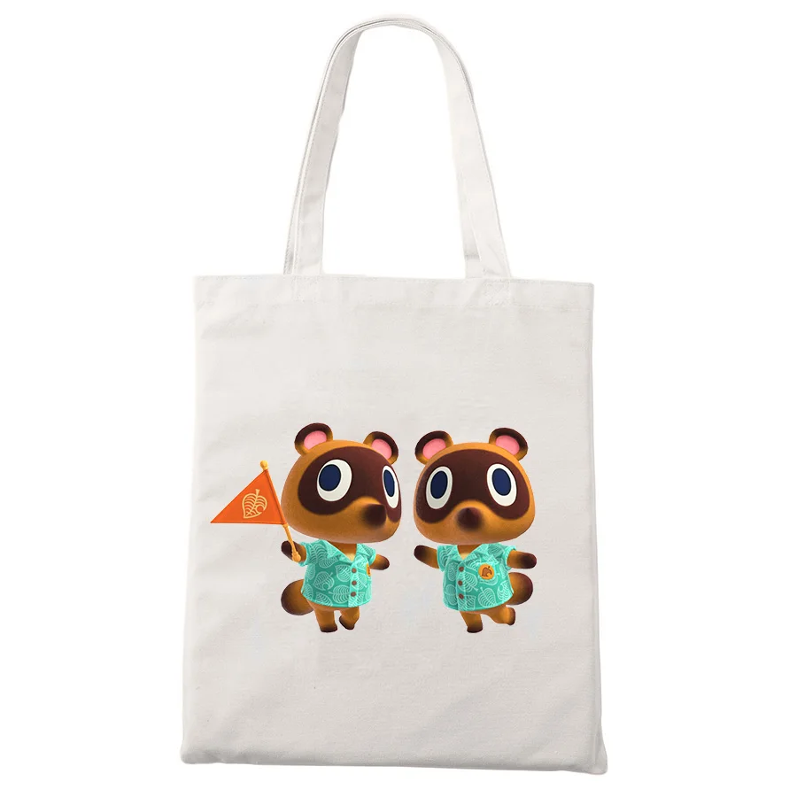 Animal Crossing Boys Girls Shopping Bag Handbag Foldable Reusable Cloth Shopper Harajuku Style Bag Student Canvas Tote Bag
Animal Crossing Boys Girls Shopping Bag Handbag Foldable Reusable Cloth Shopper Harajuku Style Bag Student Canvas Tote Bag