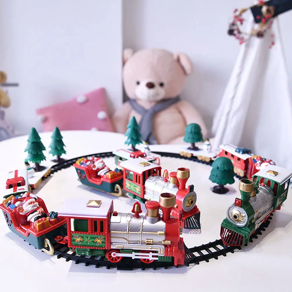 Child Electric Toy Railway Train Set Board Game Toys Electric Rail Car Train Toy Racing Road Transportation Building Toys
Child Electric Toy Railway Train Set Board Game Toys Electric Rail Car Train Toy Racing Road Transportation Building Toys
