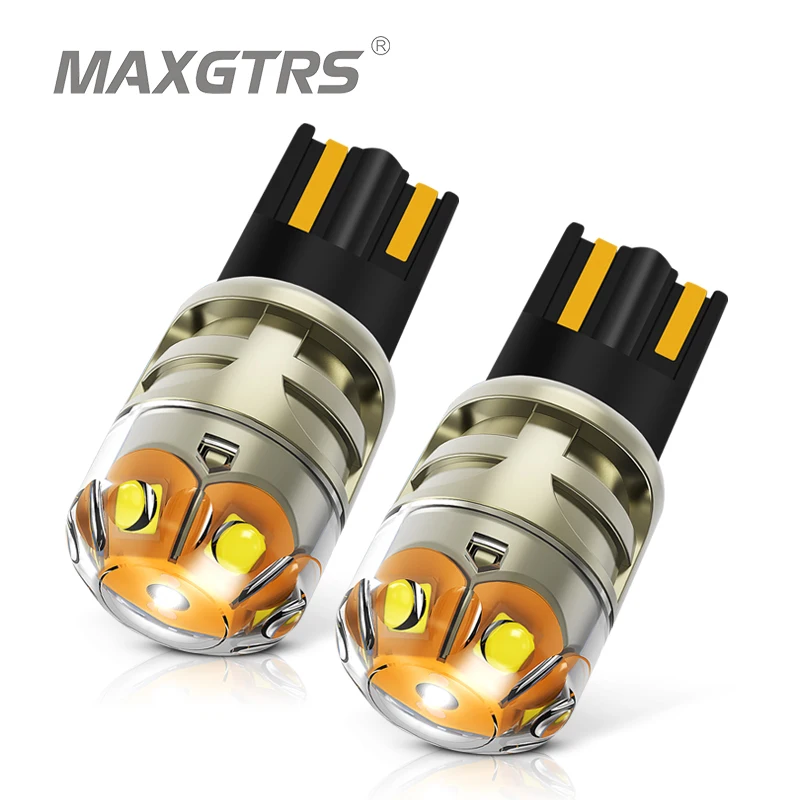 MAXGTRS 2x T10 светодиодный W5W лампы 194 168 3030 DRL Авто боковой парковка Ширина укрыты