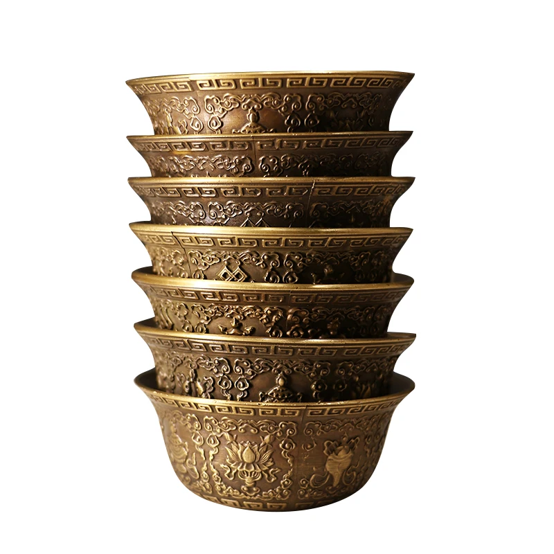 7 Sets Auspicious Water Supply Cups For Buddha Copper Ornaments Tableware Buddhist Temples Make Offerings Nepalese Bowls Crafts
7 Sets Auspicious Water Supply Cups For Buddha Copper Ornaments Tableware Buddhist Temples Make Offerings Nepalese Bowls Crafts
