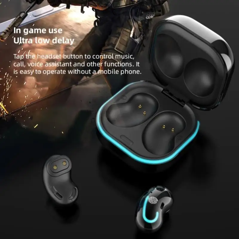 Wireless Earphones Bluetooth5.1 Game HiFi Touch Control Headphone, IPX5 Waterproof Music Sports Earpiece Stereo In-ear Earbuds
Wireless Earphones Bluetooth5.1 Game HiFi Touch Control Headphone, IPX5 Waterproof Music Sports Earpiece Stereo In-ear Earbuds