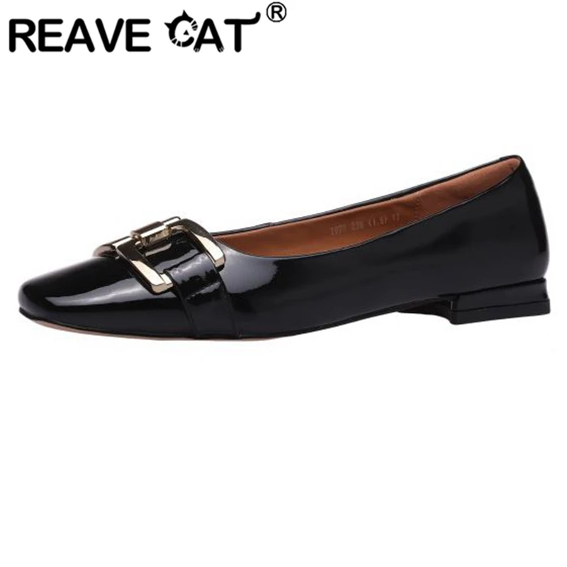 Женские туфли-лодочки без застежки REAVE CAT, весенние туфли из натуральной кожи на низком каблуке с квадратным носком, европейские размеры 34-39, ...
Женские туфли-лодочки без застежки REAVE CAT, весенние туфли из натуральной кожи на низком каблуке с квадратным носком, европейские размеры 34-39, ...